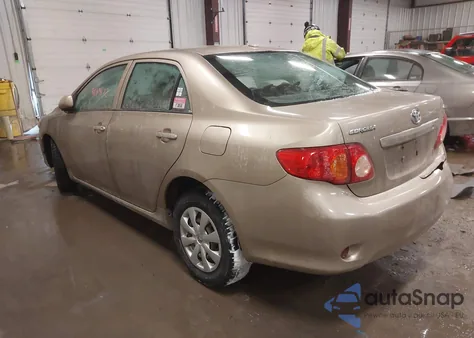 2009 Toyota Corolla Le из США, поврежденный, VIN 2T1BU40E19C083070
